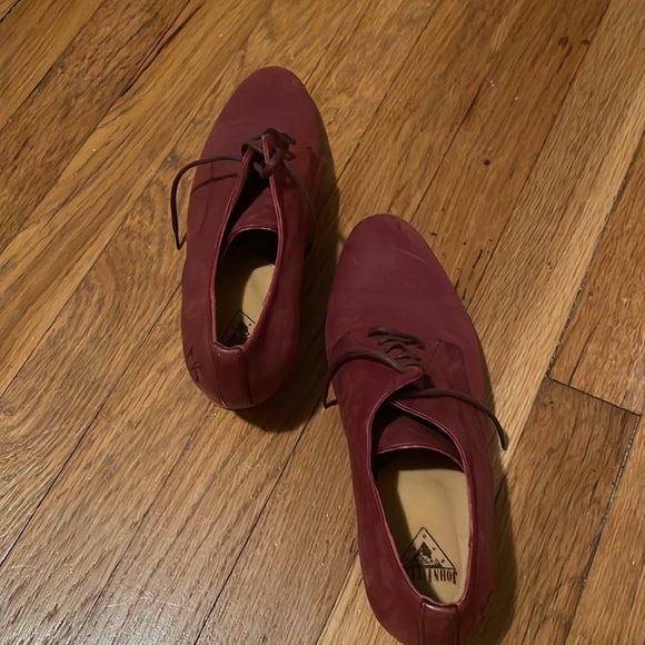 Vintage John Fluevog 1422023 burgundy kitten heel - Picture 9 of 10